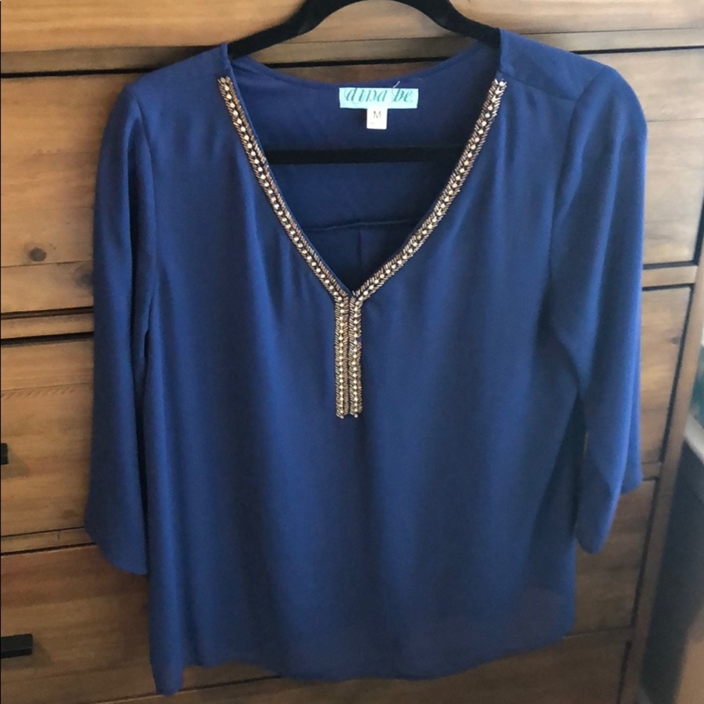 Francescas Royal Blue Shirt